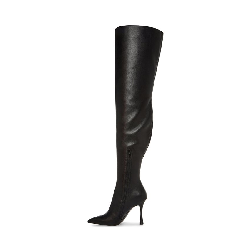 Black Steve Madden Brittany Women's Knee-high Boots | PH 4593HIU